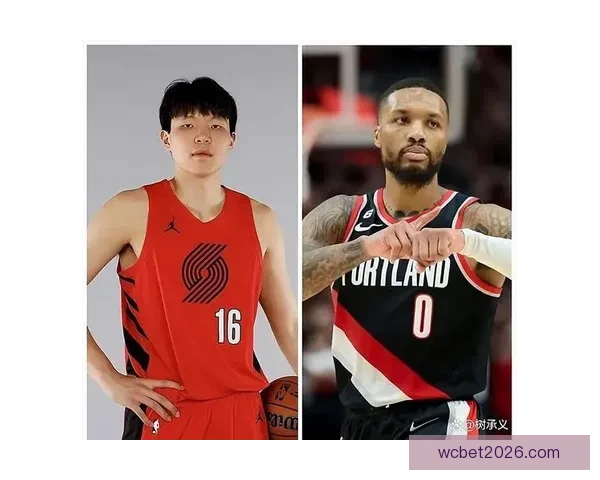 开拓者全家福定格克林根C位杨瀚森紧随昔日老大角落利拉德